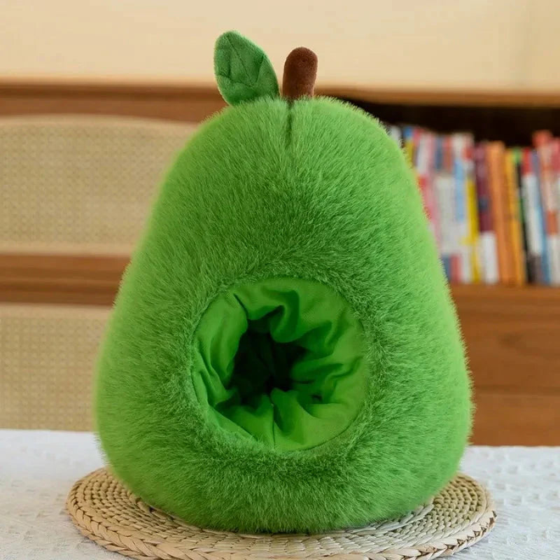 Fluffy Avocado Capybara Plushie