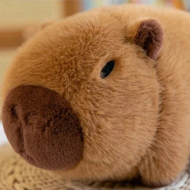 Fluffy Avocado Capybara Plushie