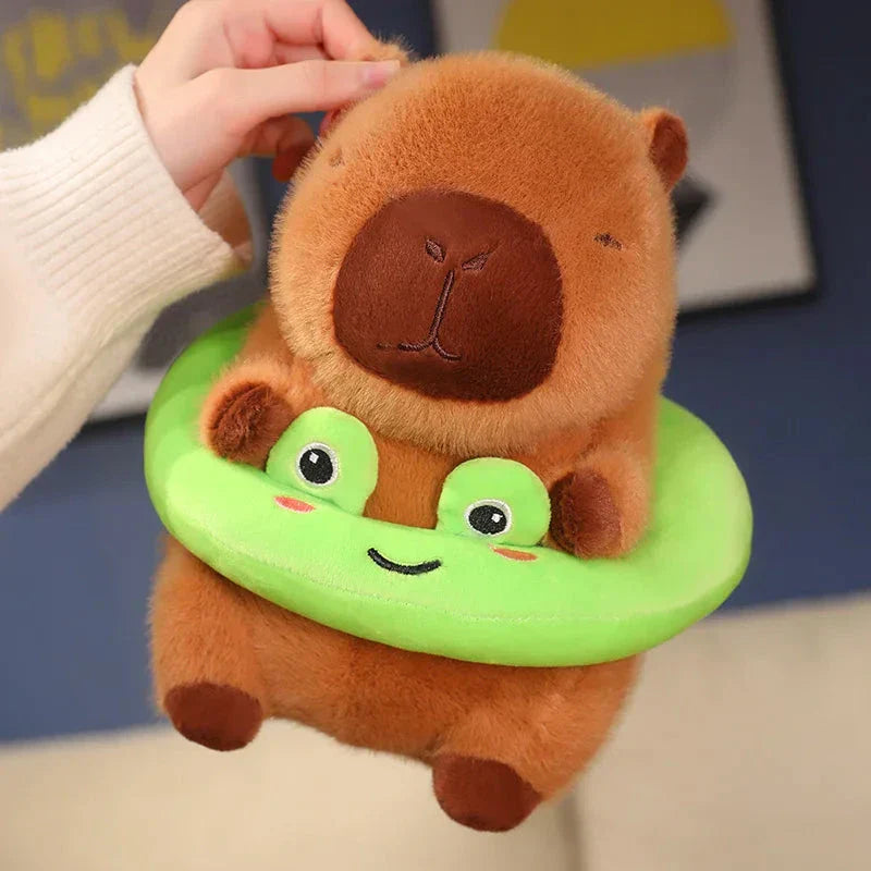 Fluffy Capybara with Float Plushie