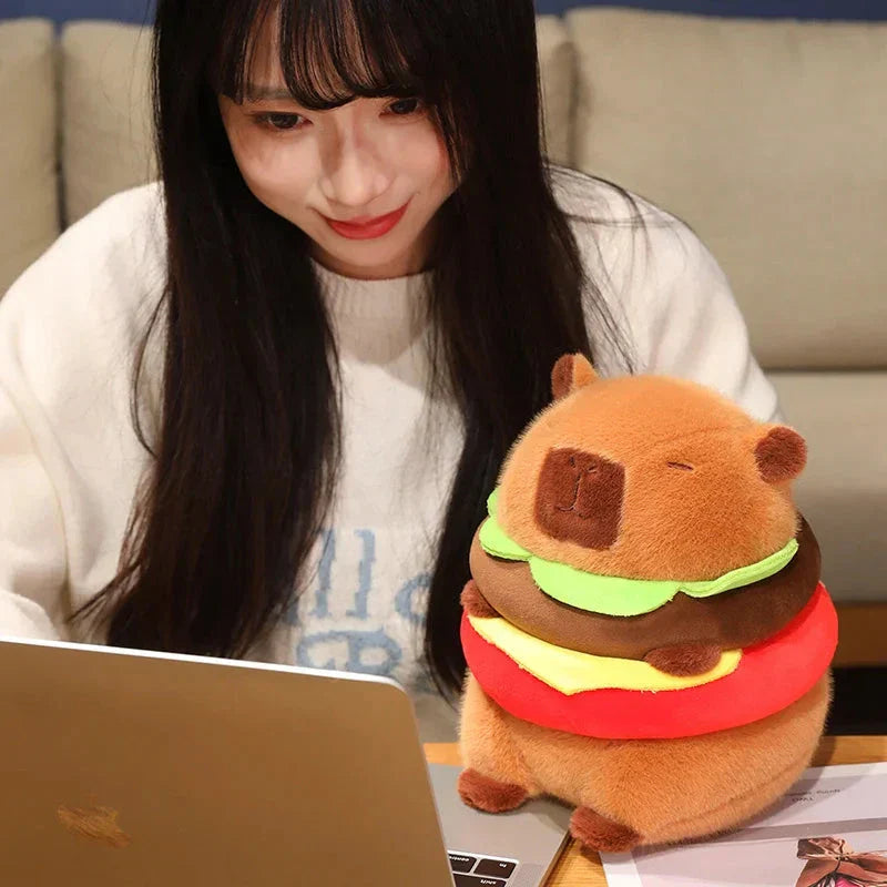 Fluffy Capybara with Float Plushie