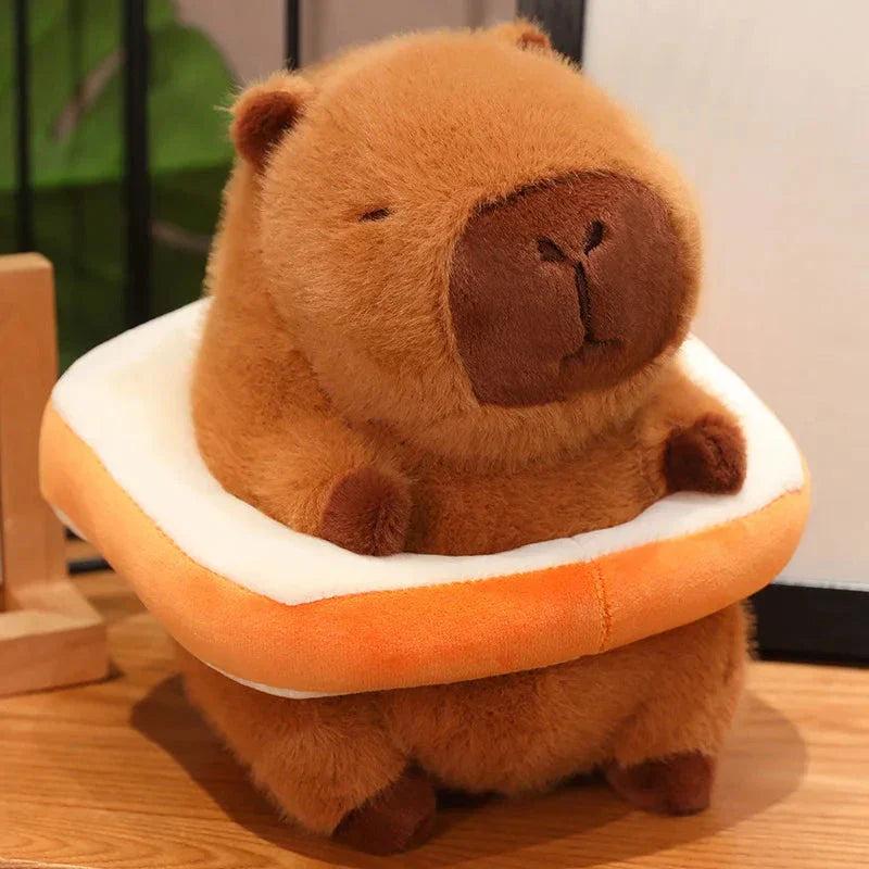 Fluffy Capybara with Float Plushie