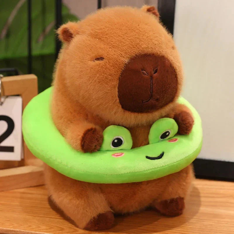 Fluffy Capybara with Float Plushie