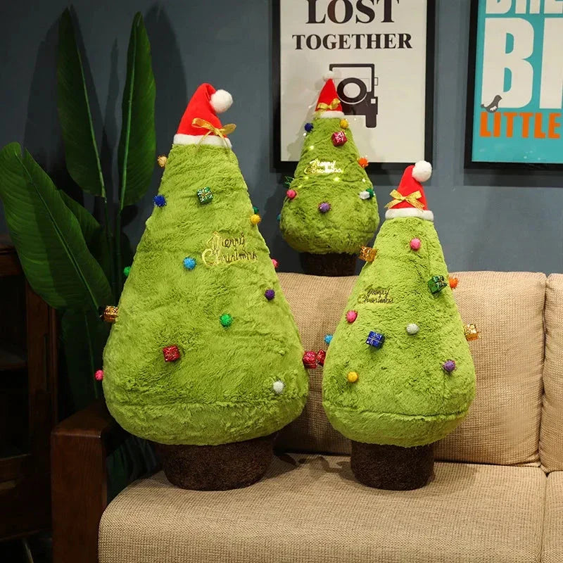 Fluffy Christmas Tree Plushie