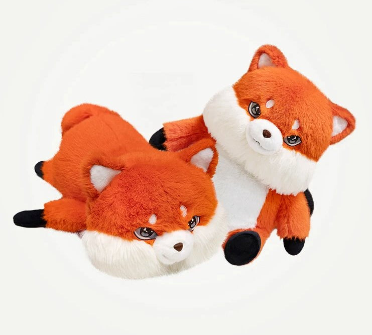 Fluffy Chubby Fox Plushie