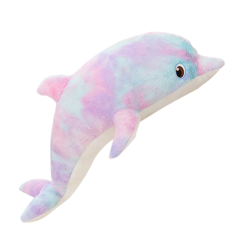 Fluffy Galaxy Dolphin Plushies
