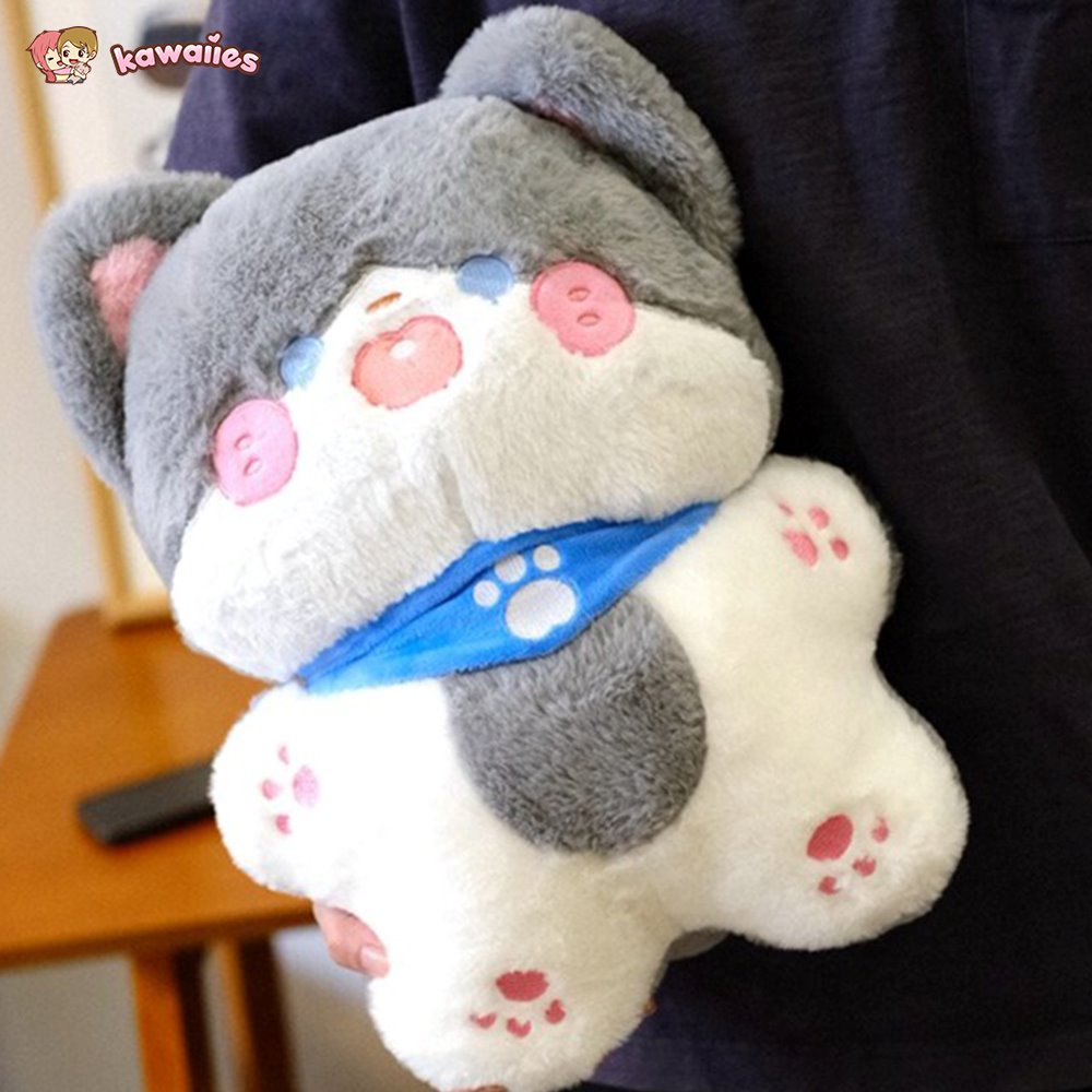 Fluffy Kawaii Cat Squad Plushies