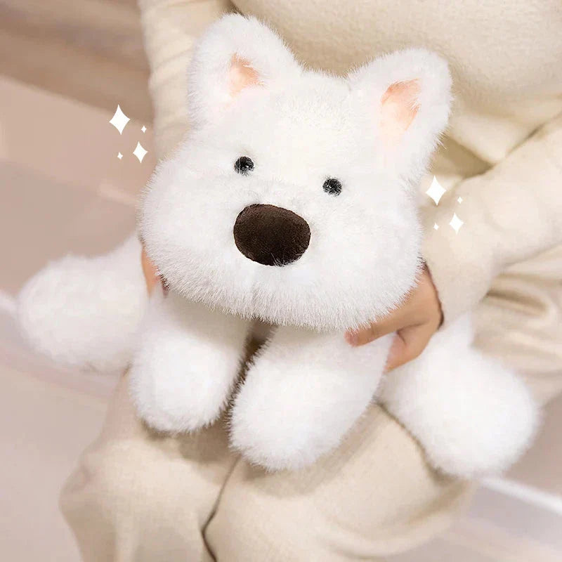 Fluffy Laying Animal Family Plushies