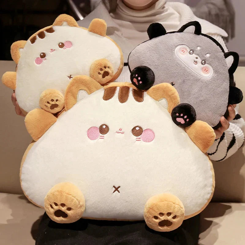 Fluffy Toastie Bread Cat Plushies