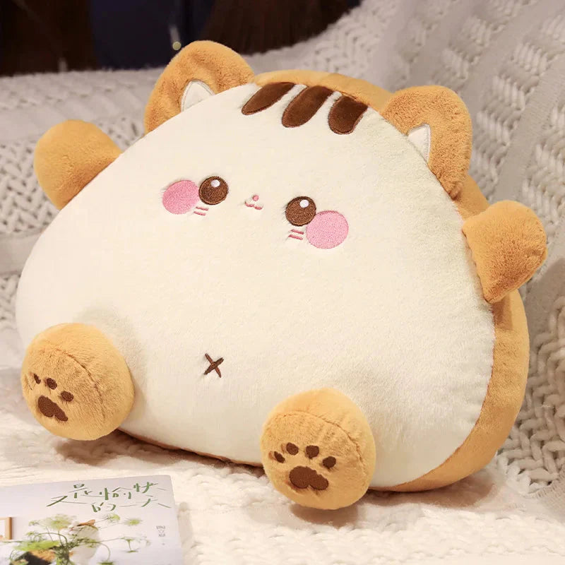 Fluffy Toastie Bread Cat Plushies