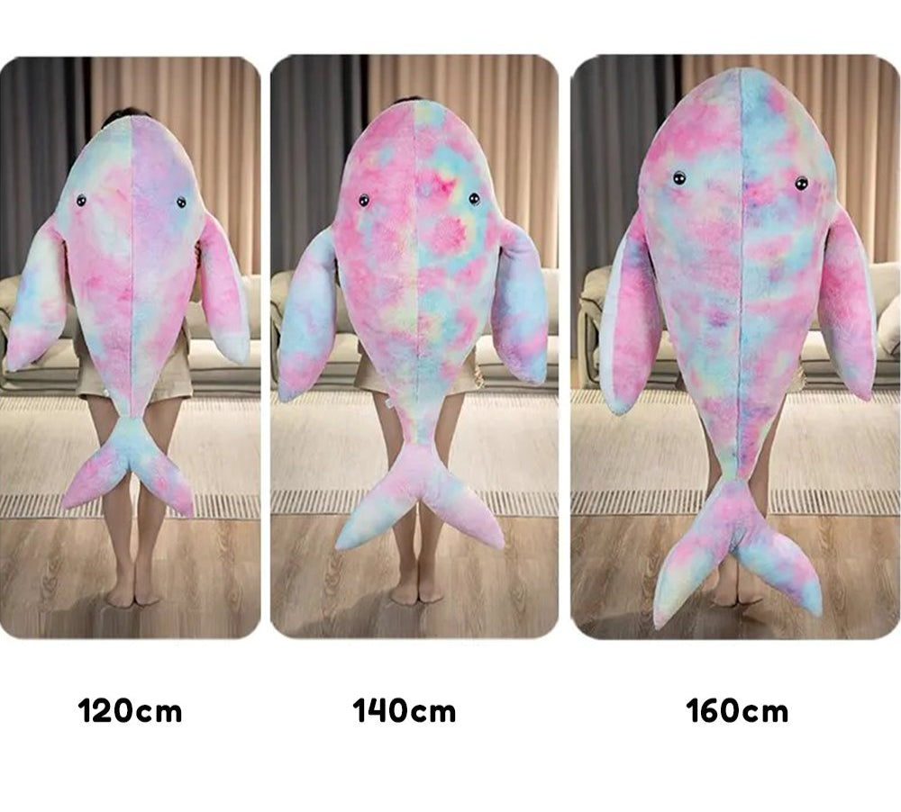 Giant Galaxy Fluffy Whale Plushie