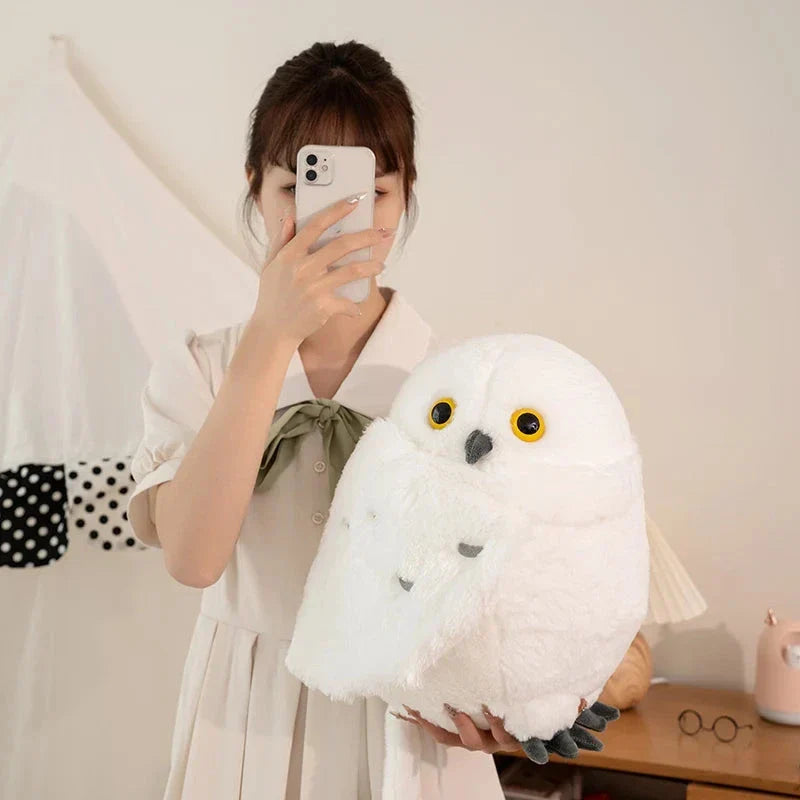 Giant White Owl Plush