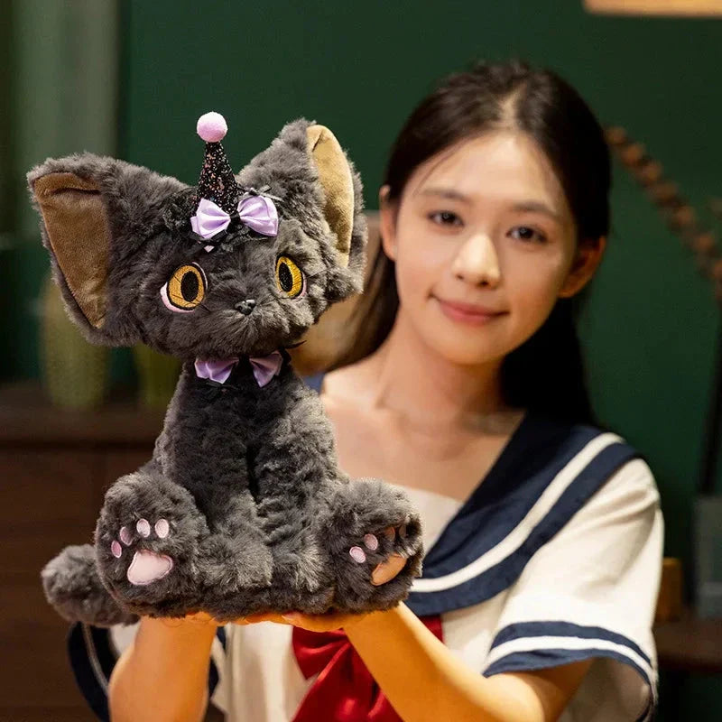 Halloween Black Witch Cat Plushies