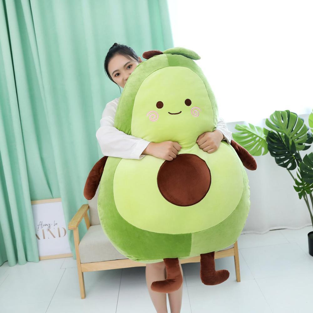 Happy Green Avocado Plushie