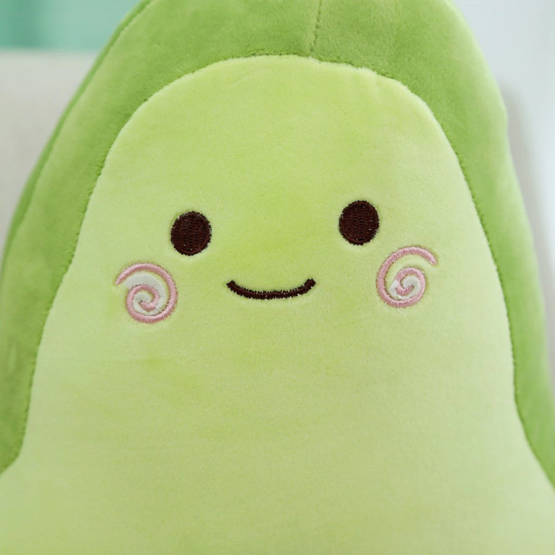 Happy Green Avocado Plushie