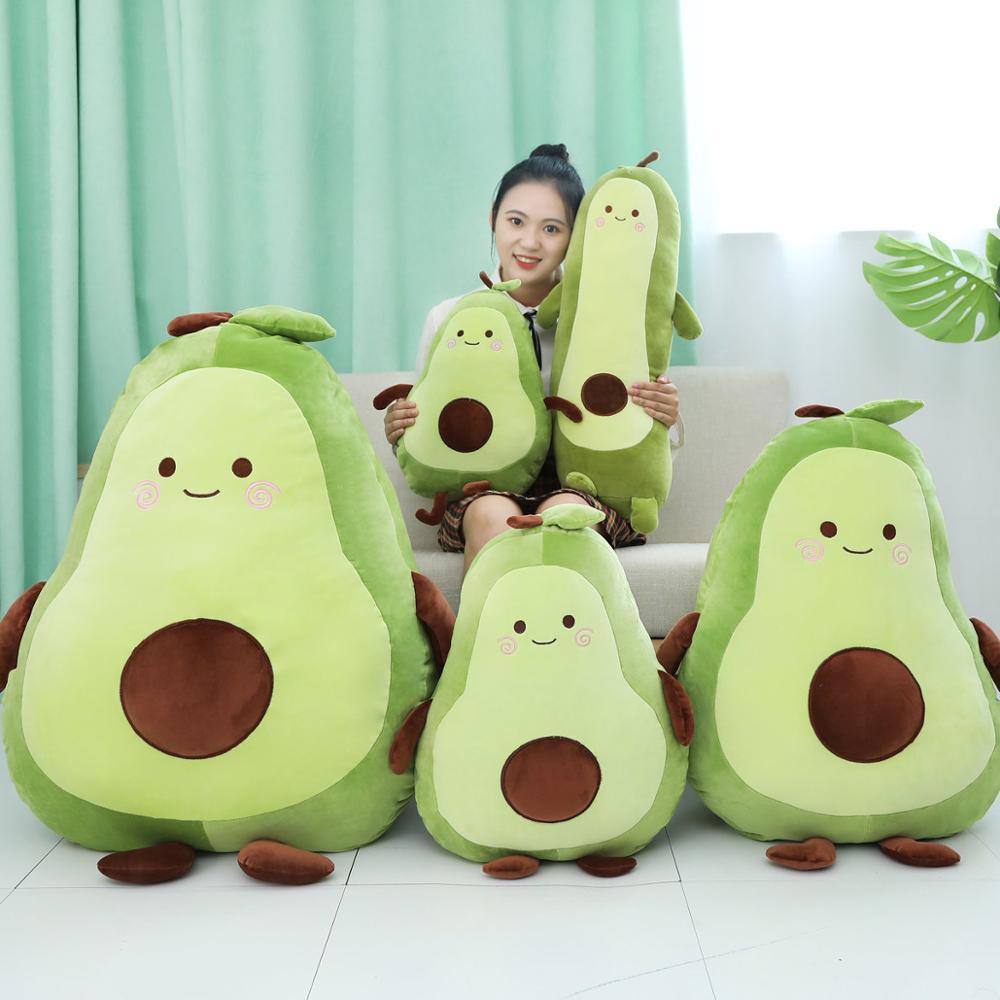 Happy Green Avocado Plushie