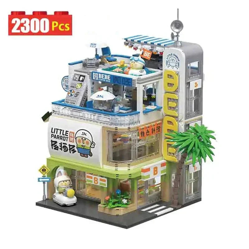 Japanese BeBe Shopping Mall Building Blocks Set