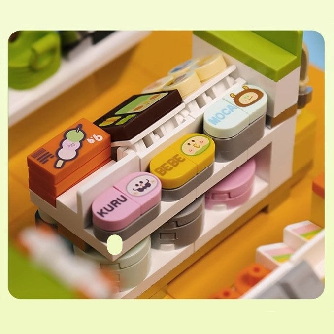 Japanese BeBe Shopping Mall Building Blocks Set