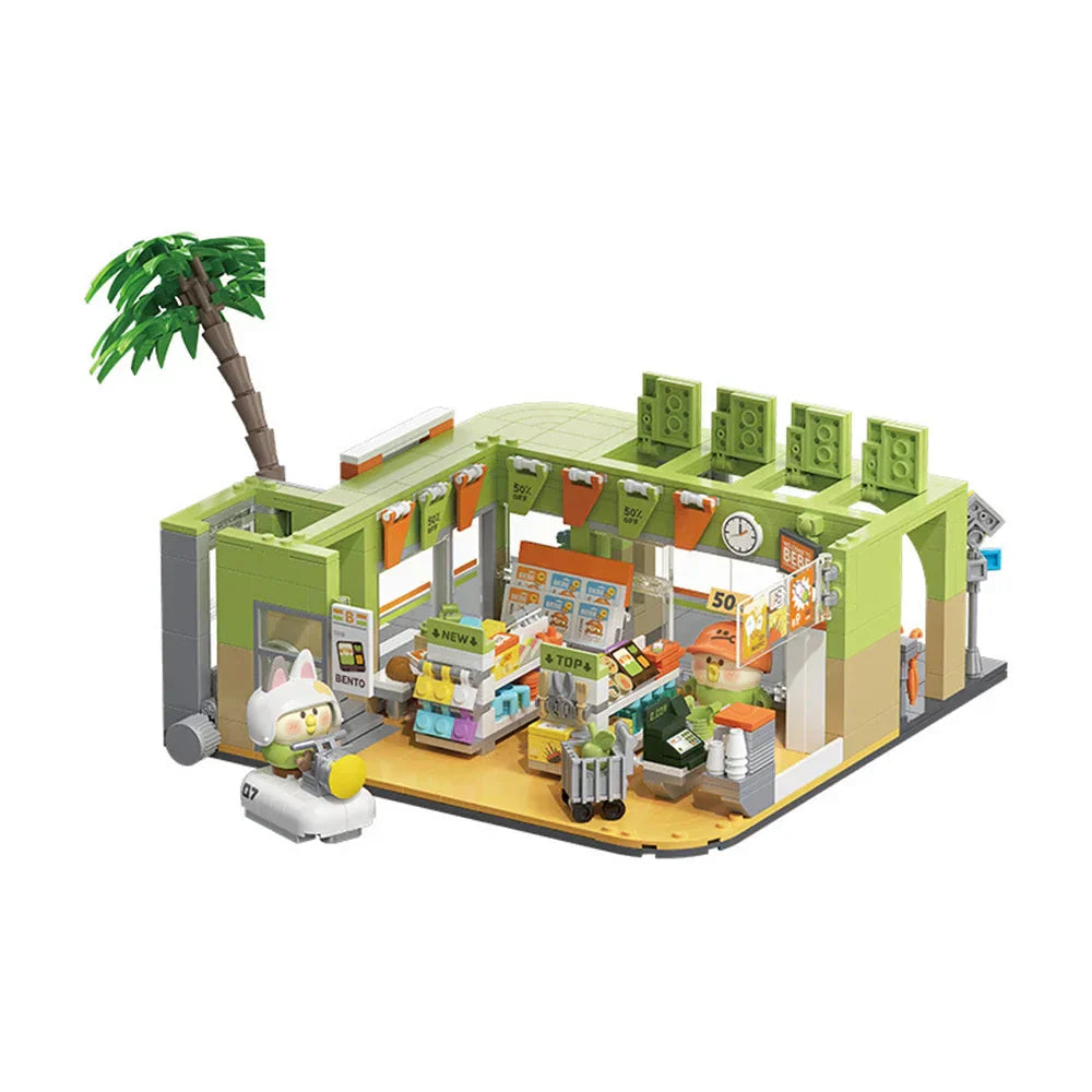 Japanese BeBe Shopping Mall Building Blocks Set
