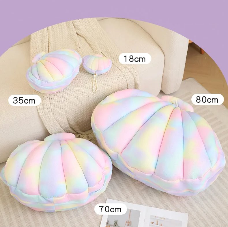 Jeju the Pig hiding in Shell Plushie