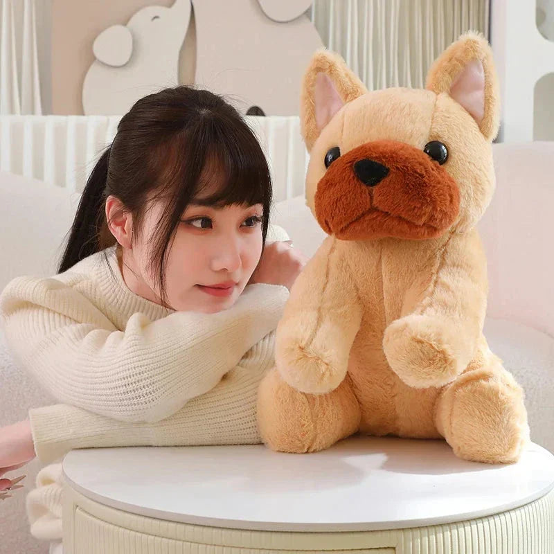 Kawaii Biege White French Bulldog Plushies