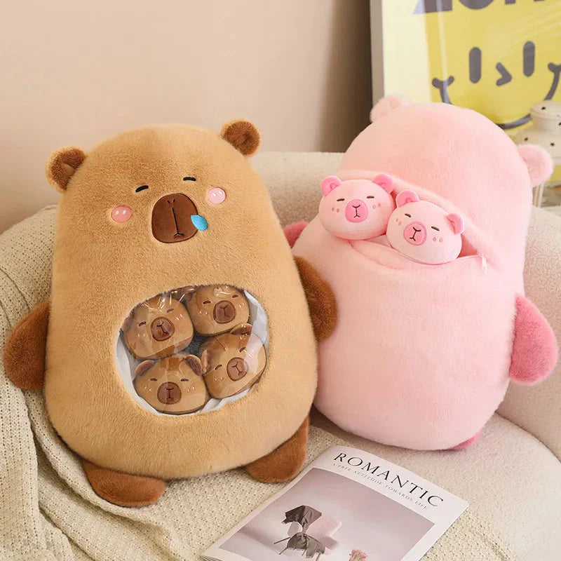 Kawaii Capybara Candy Bag Plushie