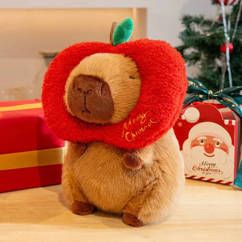 Kawaii Capybara Christmas-themed Plushies