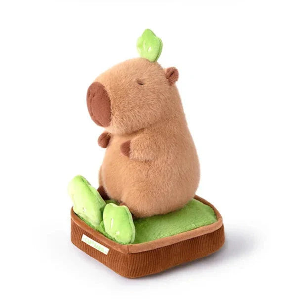 Kawaii Capybara Plant Pot Plushie