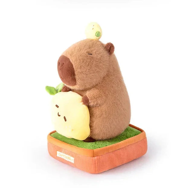 Kawaii Capybara Plant Pot Plushie