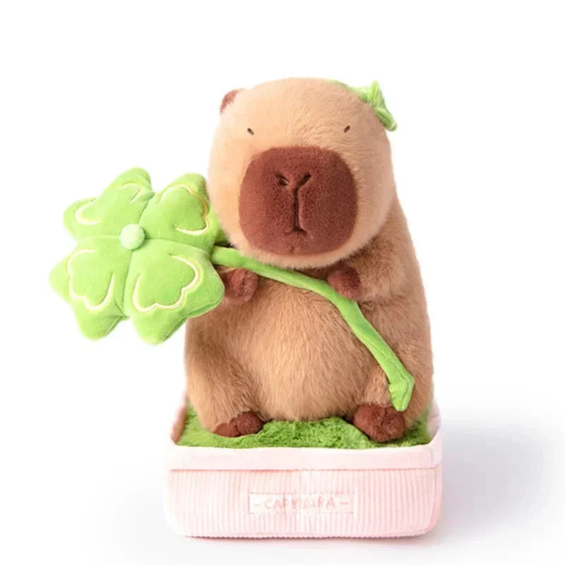 Kawaii Capybara Plant Pot Plushie