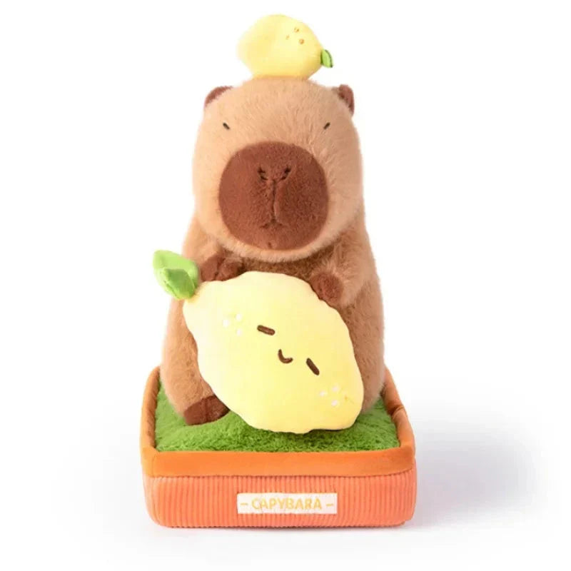 Kawaii Capybara Plant Pot Plushie