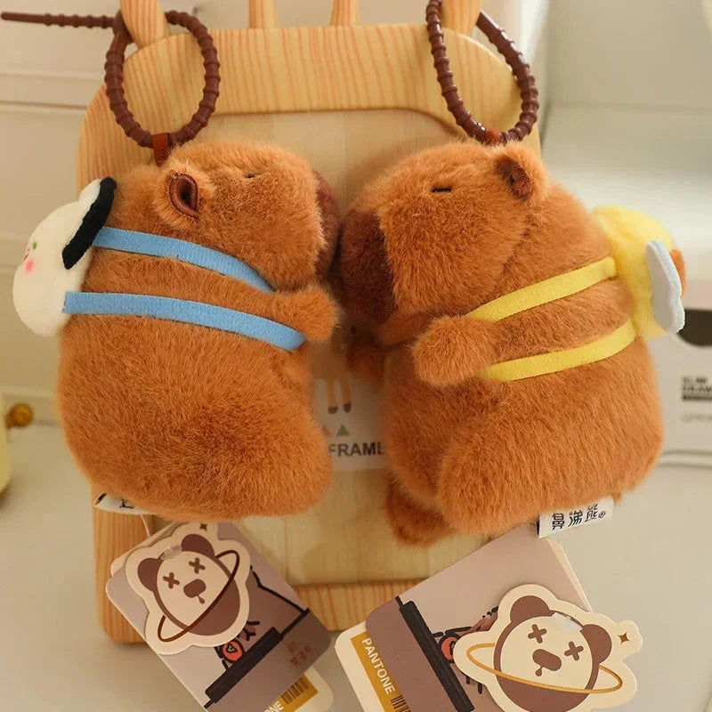 Kawaii Capybara with Backpack Plush Collection