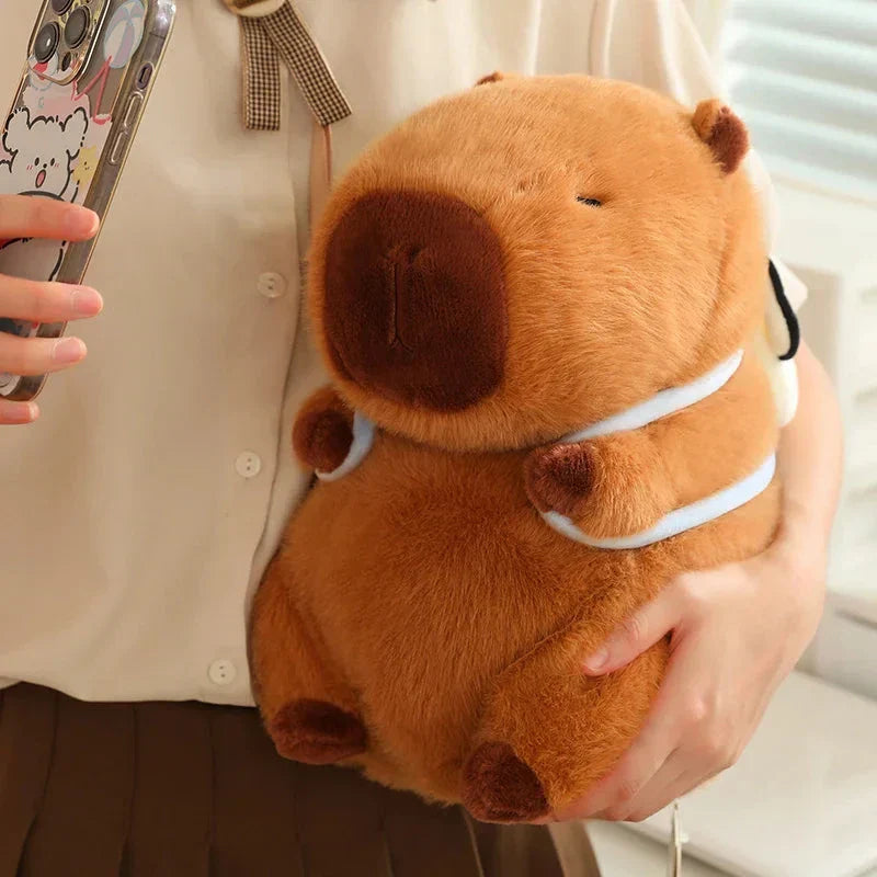 Kawaii Capybara with Backpack Plush Collection
