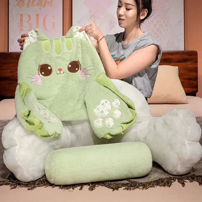 Kawaii Cat Resting Cushion Pillow
