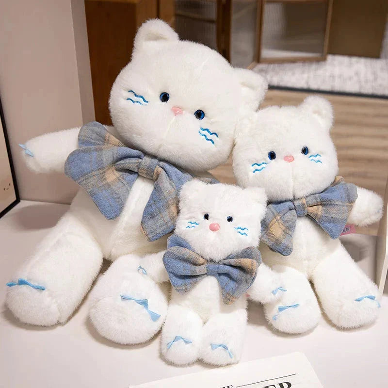 Kawaii Cat Teddy Bear Bowtie Plushies