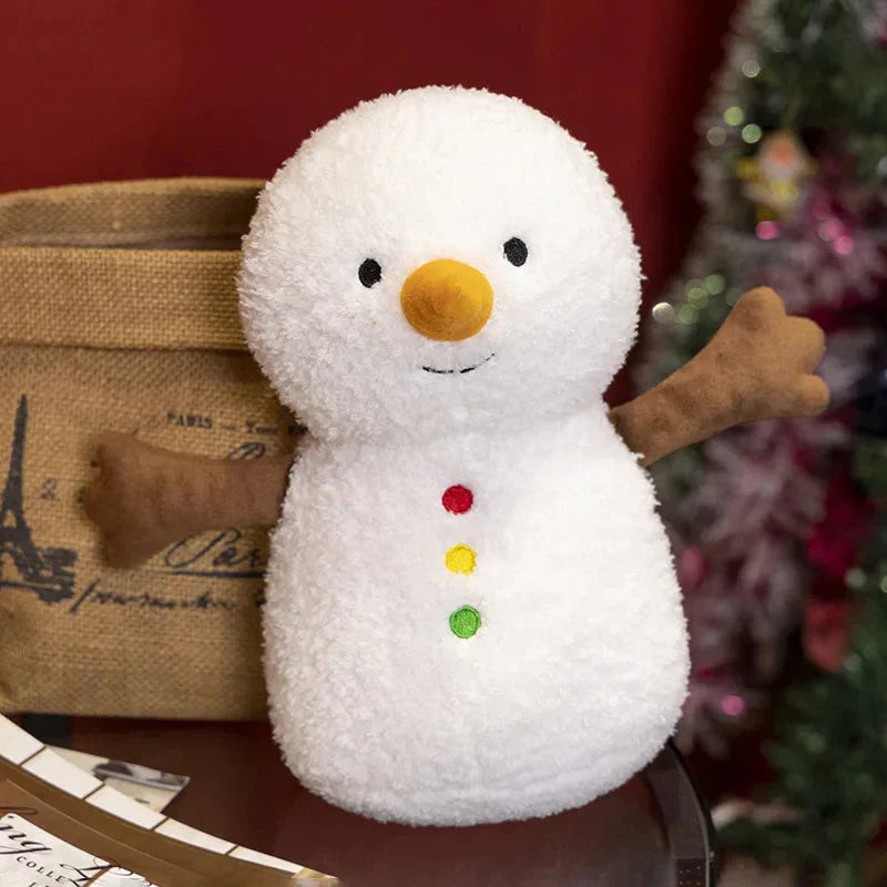Kawaii Christmas Snow Man Gingerbread Man Plushies