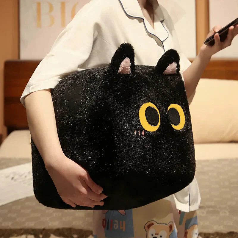 Kawaii Fluffy Cube Cat Plushie Collection