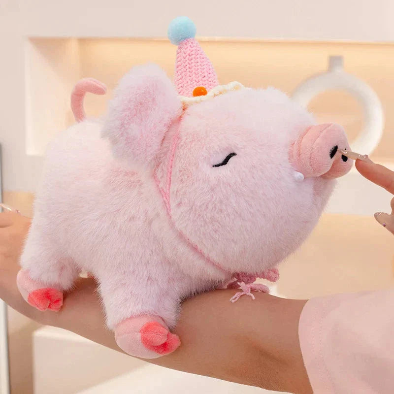 Kawaii Fluffy Wild Boar Plushie