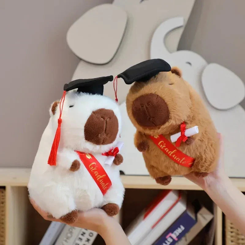 Kawaii Graduation Capybara Plushies