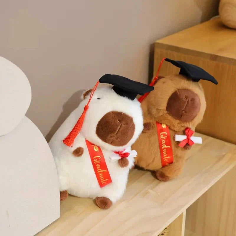 Kawaii Graduation Capybara Plushies