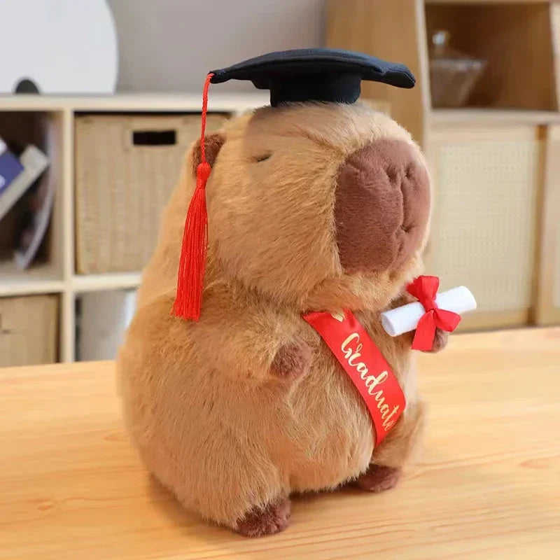 Kawaii Graduation Capybara Plushies