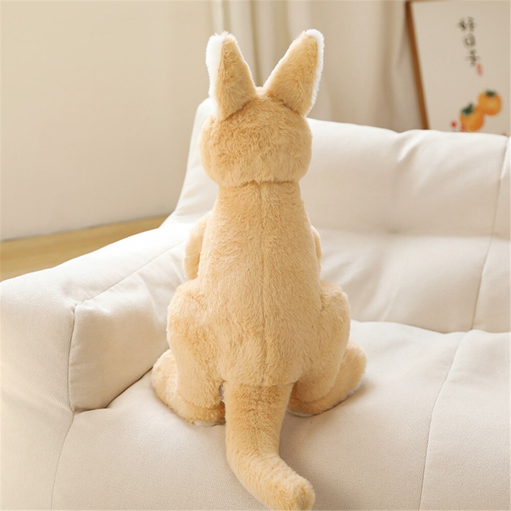 Kawaii Kangaroo Mama Papa and Baby Plushie