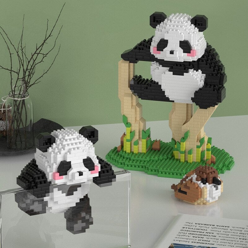 Kawaii Panda 3-in-1 Nano Building Block Collection 2