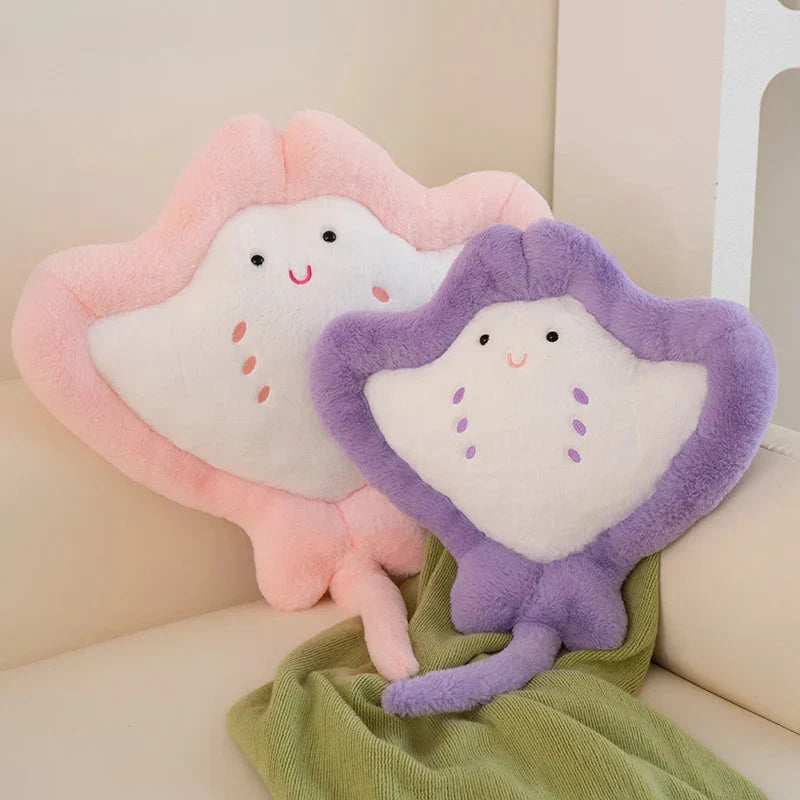 Kawaii Pastel Fluffy Stingray Plushies