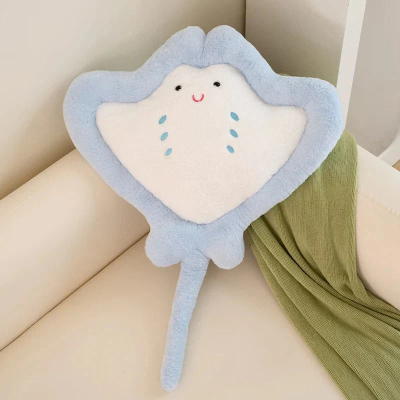 Kawaii Pastel Fluffy Stingray Plushies