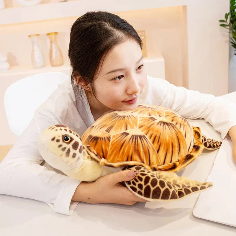Lifelike Sea Turtle Plushies
