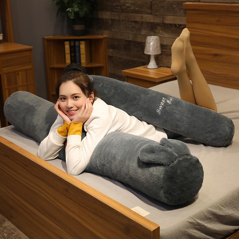 Long Fluffy Animal Body Pillow Plushies