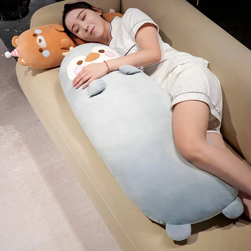 Long Kawaii Snuggly Animal Plushies