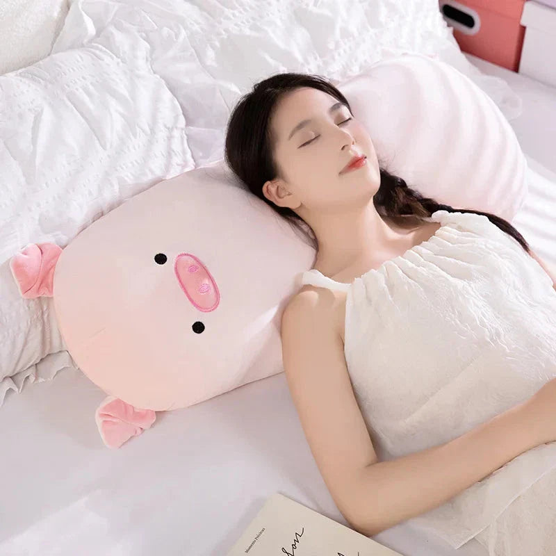 Long Snuggle Buddies Capybara Alpaca Pig Plushie