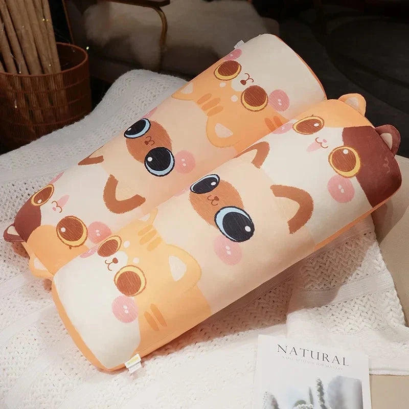 Long Snuggle Stacked Cats Plushie