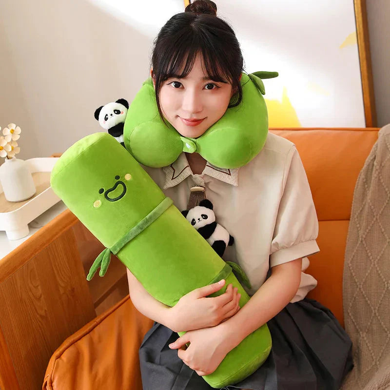 Long Snuggly Bamboo Panda Plushie